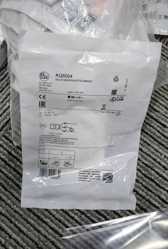 액체 레벨 센서 실제 IFM KQ6001 KQ6002 KQ6004 KQ6006