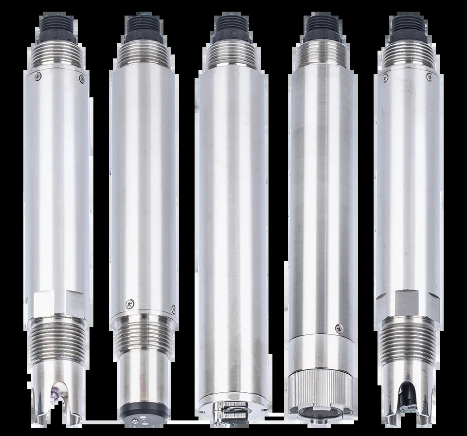 Slef-cleaning 멀티 파라미터 탁도 TSS BGA 엽록소 센서 RS485 온라모니터링 부유 고체
