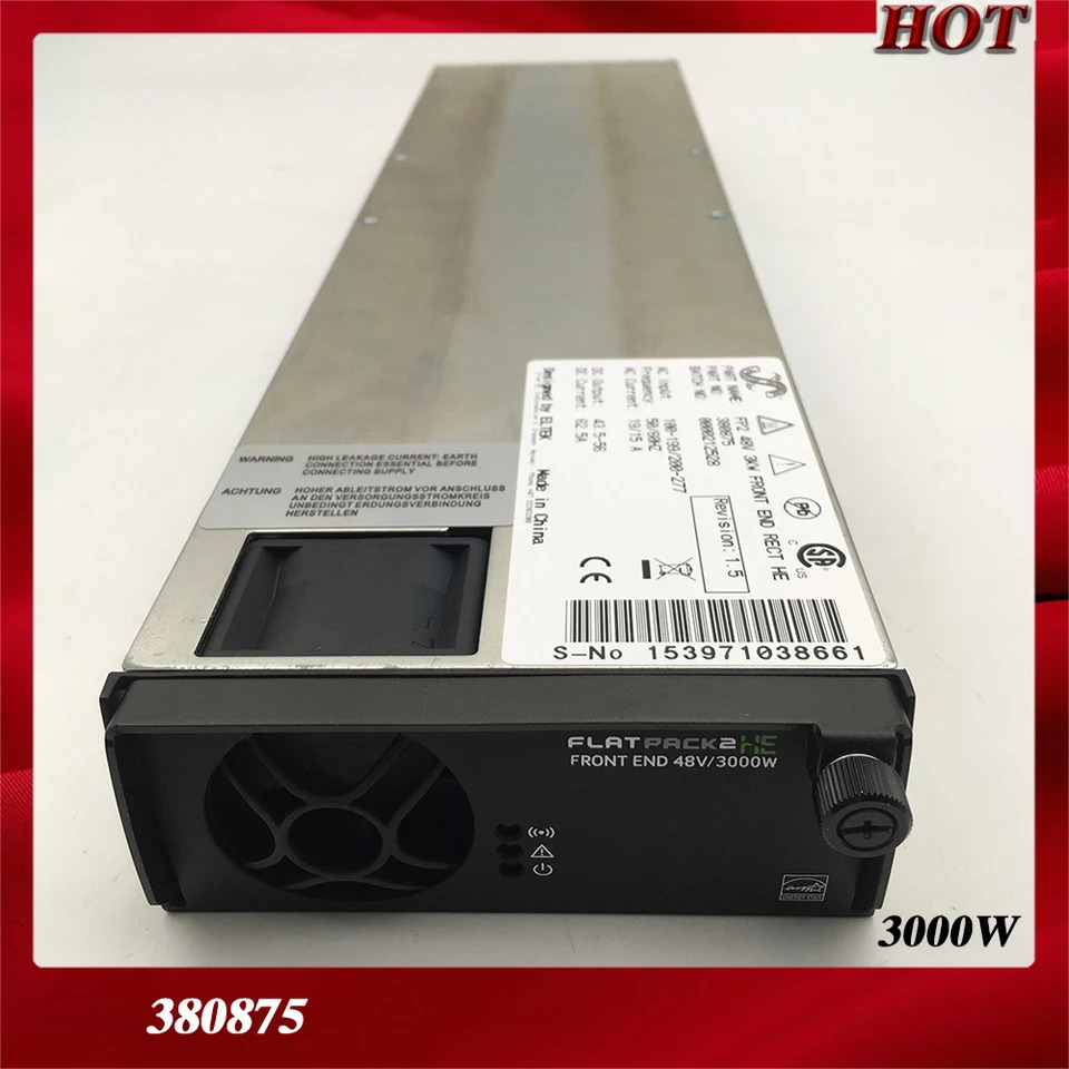 FP2 380875 전원 모듈 전 리퍼 48V 3KW FRPNT 엔드 RECT HE 0000212528 62.5A