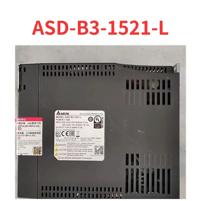 ASD-B3-1521-L 서보 드라이버 리퍼 완료 신