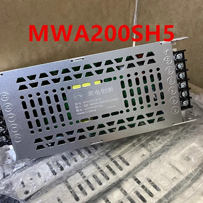 RONG ELECTRIC오리지널 전원공급장치 MWA200SH5 5V40A 200W 신