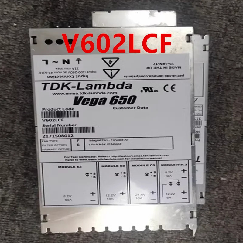 TDK-LAMBDA VEGA 650 650W V602LBC V602LCF전원공급장치 분해