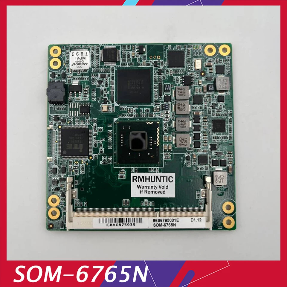Advantech ETX 마더보드 SOM-6765N SOM-6765 REV.A1 D1.12 용