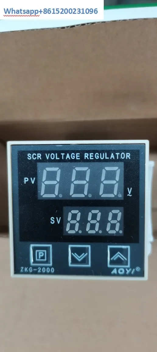 ZKG-52 ZKG-2000 AOYI 사이리스터 전압 조정기 통합 디지털 디스플레이 650W