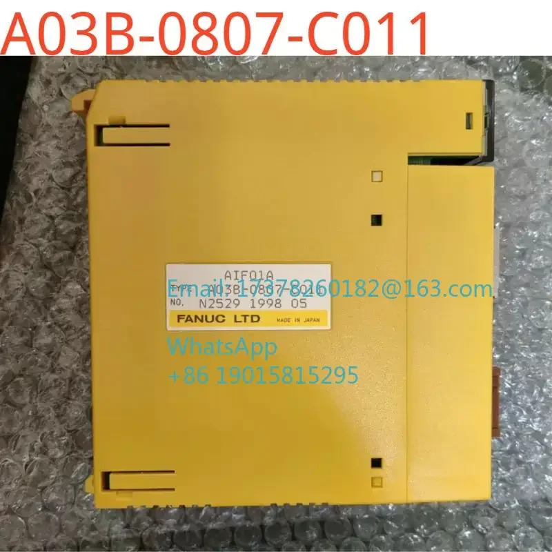 A03B-0807-C011 리퍼 완료 ok I/O 보드 상태