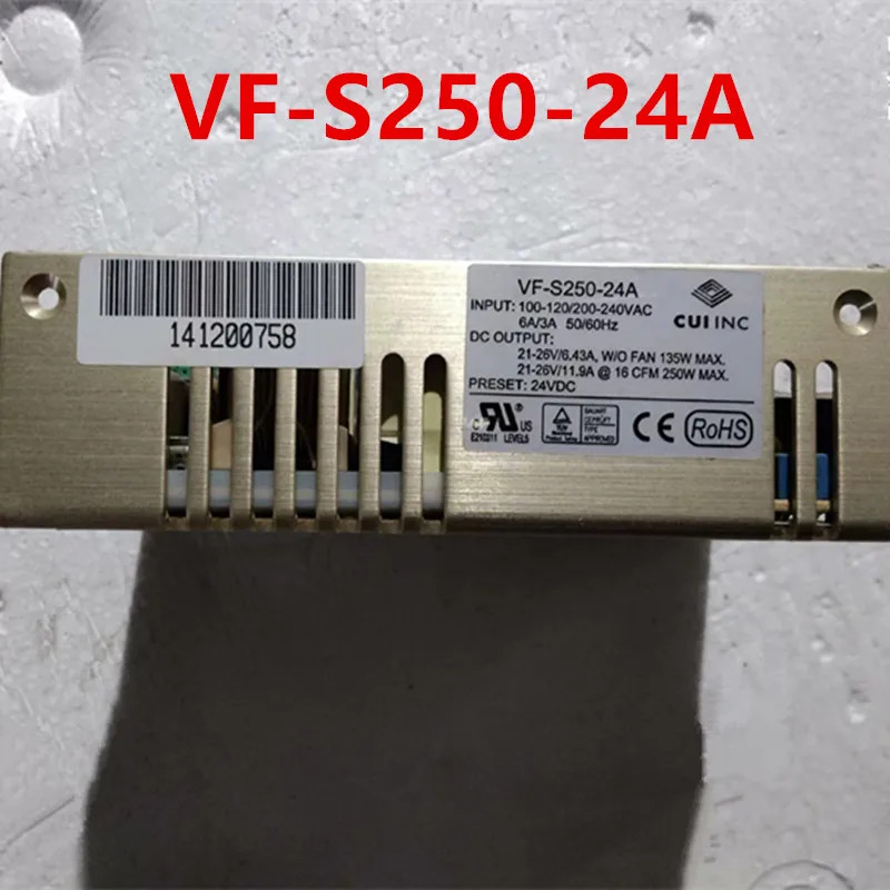 CUI INC 250W VF-S250-24A새 원본 전원공급장치