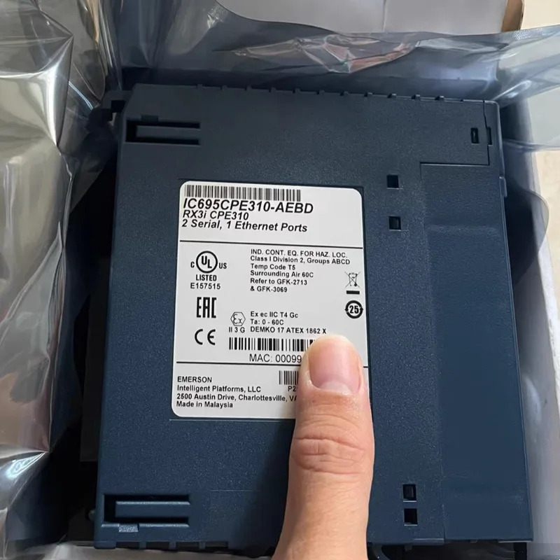 GE/FANUC CPU 전원 모듈 IC695CPE310 PLC