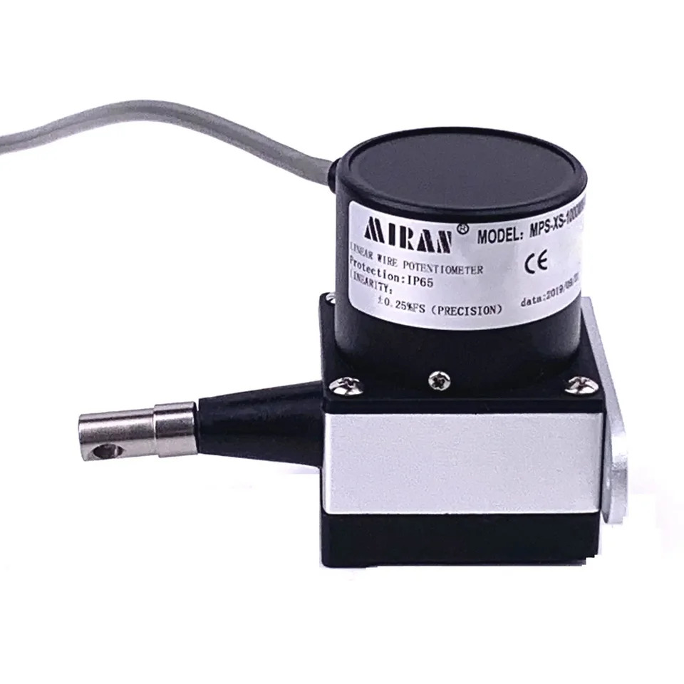 MIRAN 기술 MPS-XS R-1000mm 측정 스트로크 로프 와이어 변위센서