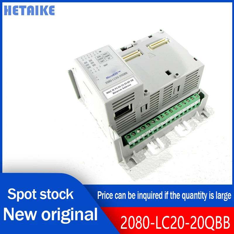 프로 가능PLC 2080-LC20-20QBB 2080-LC20-20QBBR 2080-LC20-20QWB 신