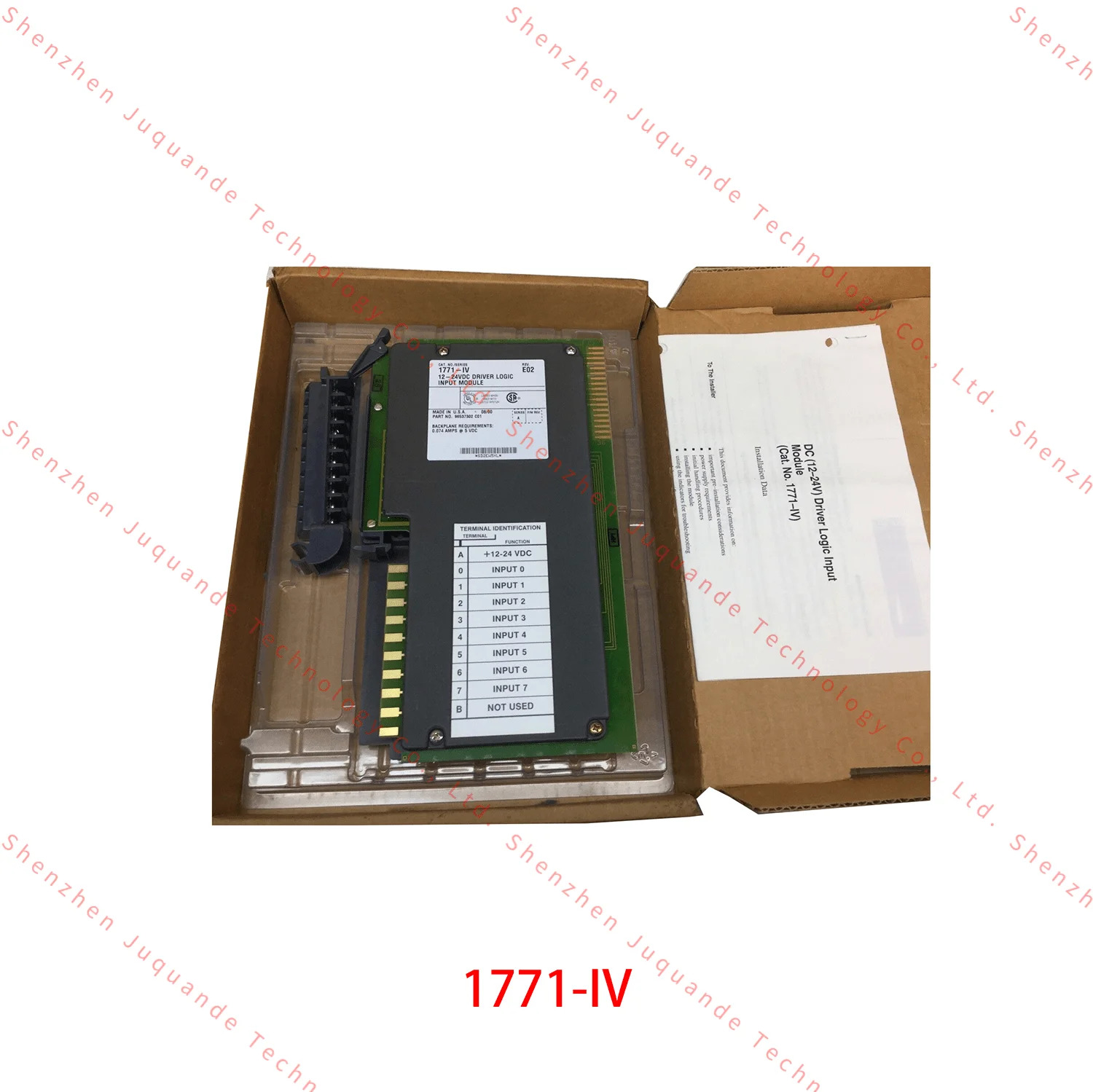 1771-IXE 1771-IV 1756-IB16S 1791-8BR 1791D-15CMCBL 1791D-16V0 2711P-T7C4D8K 2711P-T12C4D8K 2711P-T7