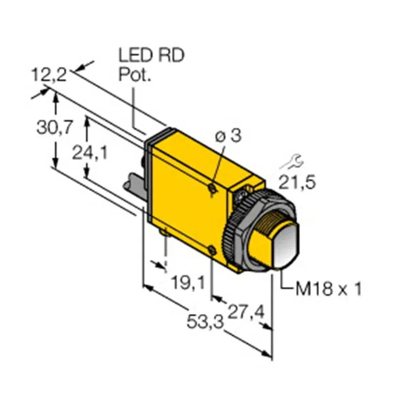 오리지널 Turck NO30-MI-Y1 광전센서 10년 하나잘못된 페널티 포함