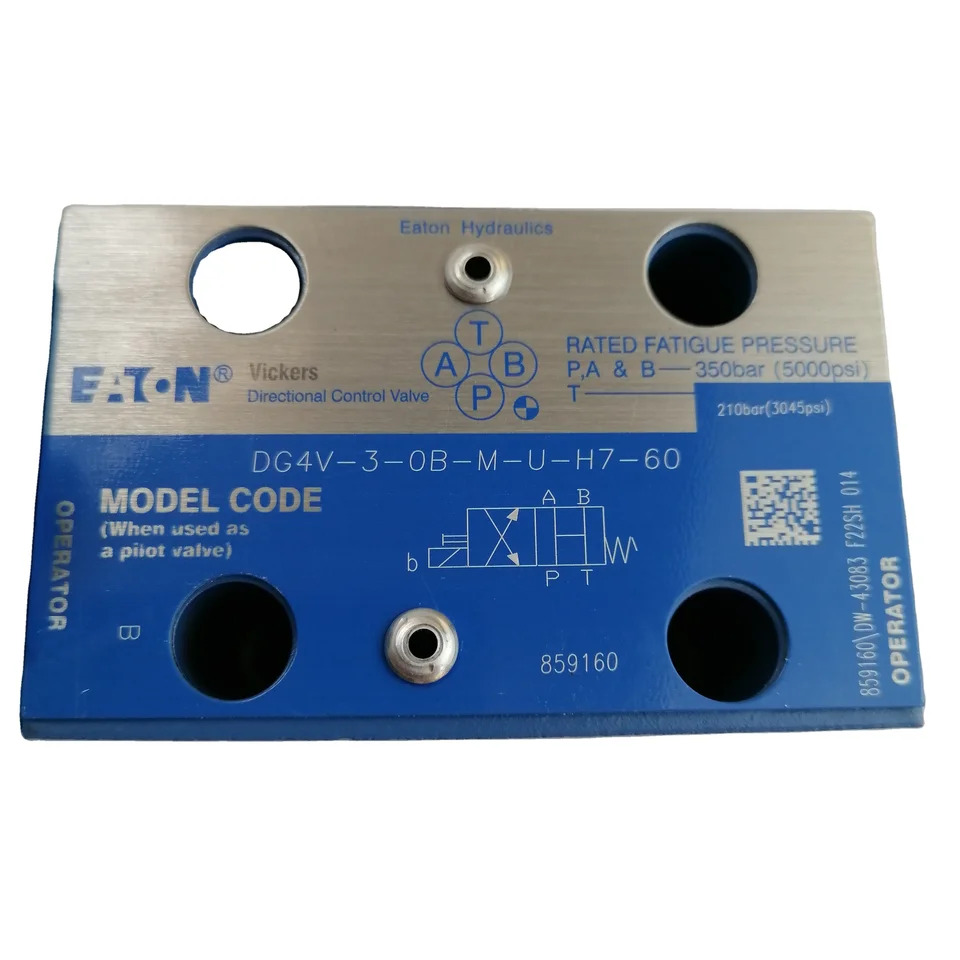Ea ton vic kers 솔레노이드 밸브 DG4V DG4V-3-0B-M-U-H7-60