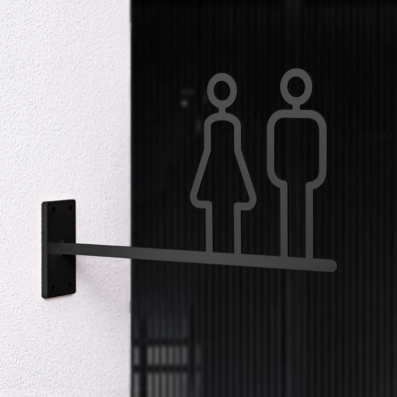 디자인 돌출표지판 카페 문패 간판 도어사인 안내 표시판 실내 입체 호텔 원형 사각 - 상세 이미지 3