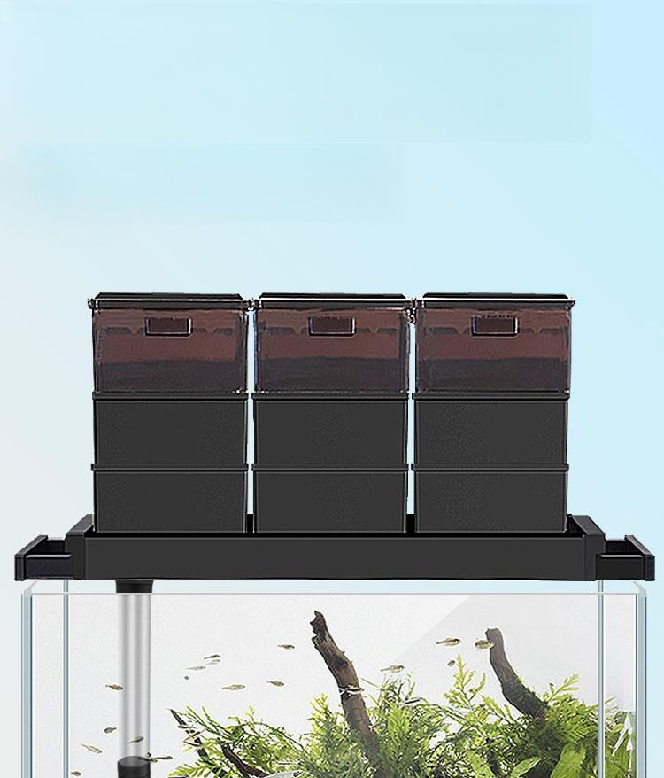 어항 상면여과기 배양 담수 수질정화 여과재 거치식 펌프 시스템 다공질 - 상품 이미지