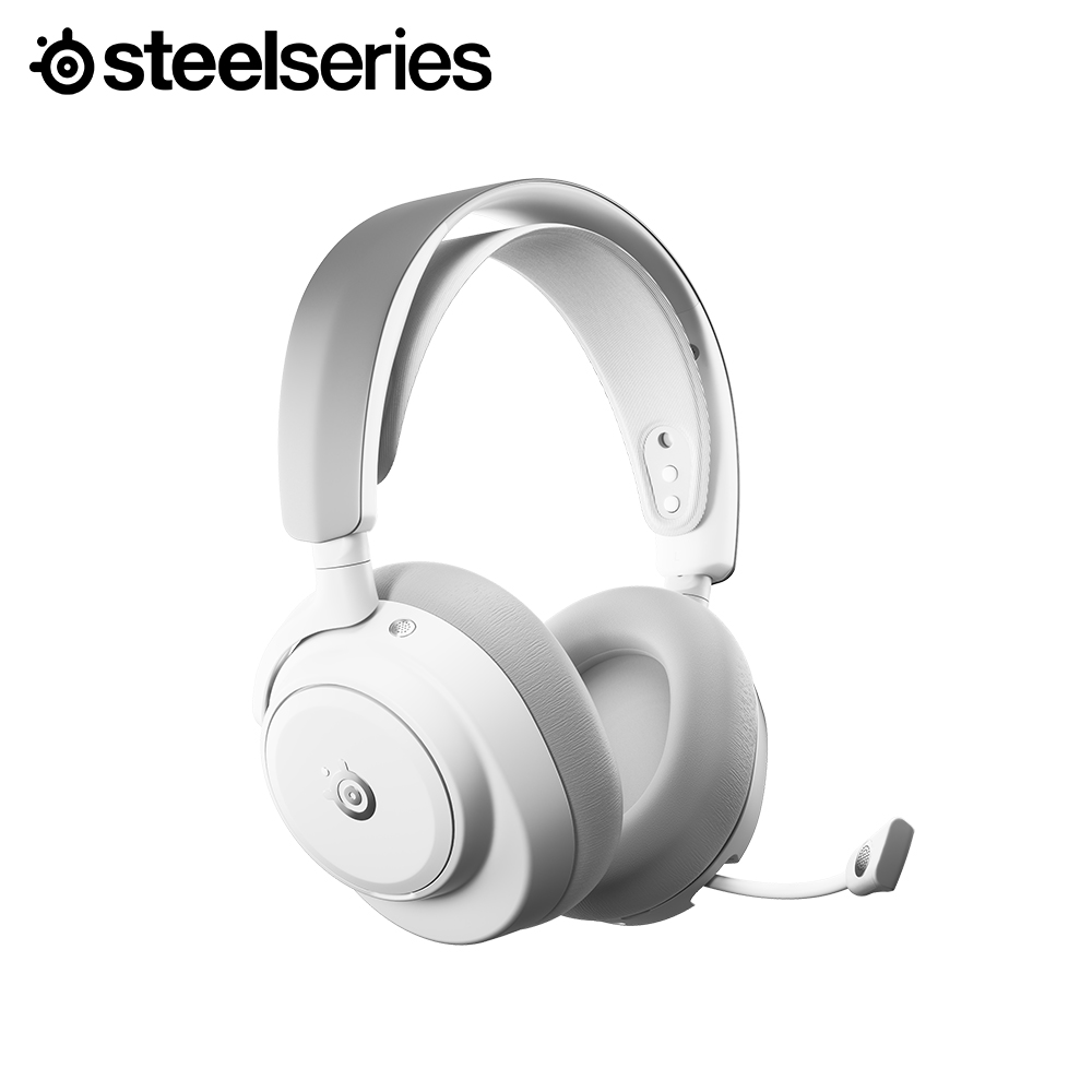 스틸시리즈 Arctis Nova Pro Omni 무선 게이밍 헤드셋 7.1채널 360도, 화이트 - 상세 이미지 3