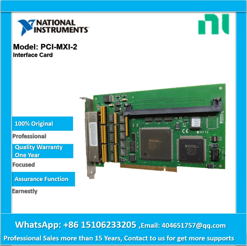 PCI-MXI-2 내셔널 인스트루먼트 인터페이스 카드