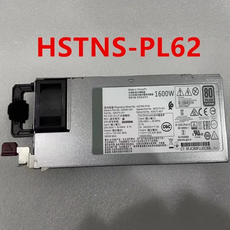 hp호환 1600W HSTNS-PR62기능 830262 -001 830270 -301 863373 830272 -B21 HSTNS-PL62 -201