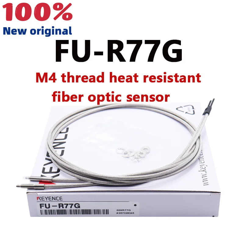 KEYENCE 오리지널 FU-R77G M4 스레드 내열성 광섬유센서 상담 환영