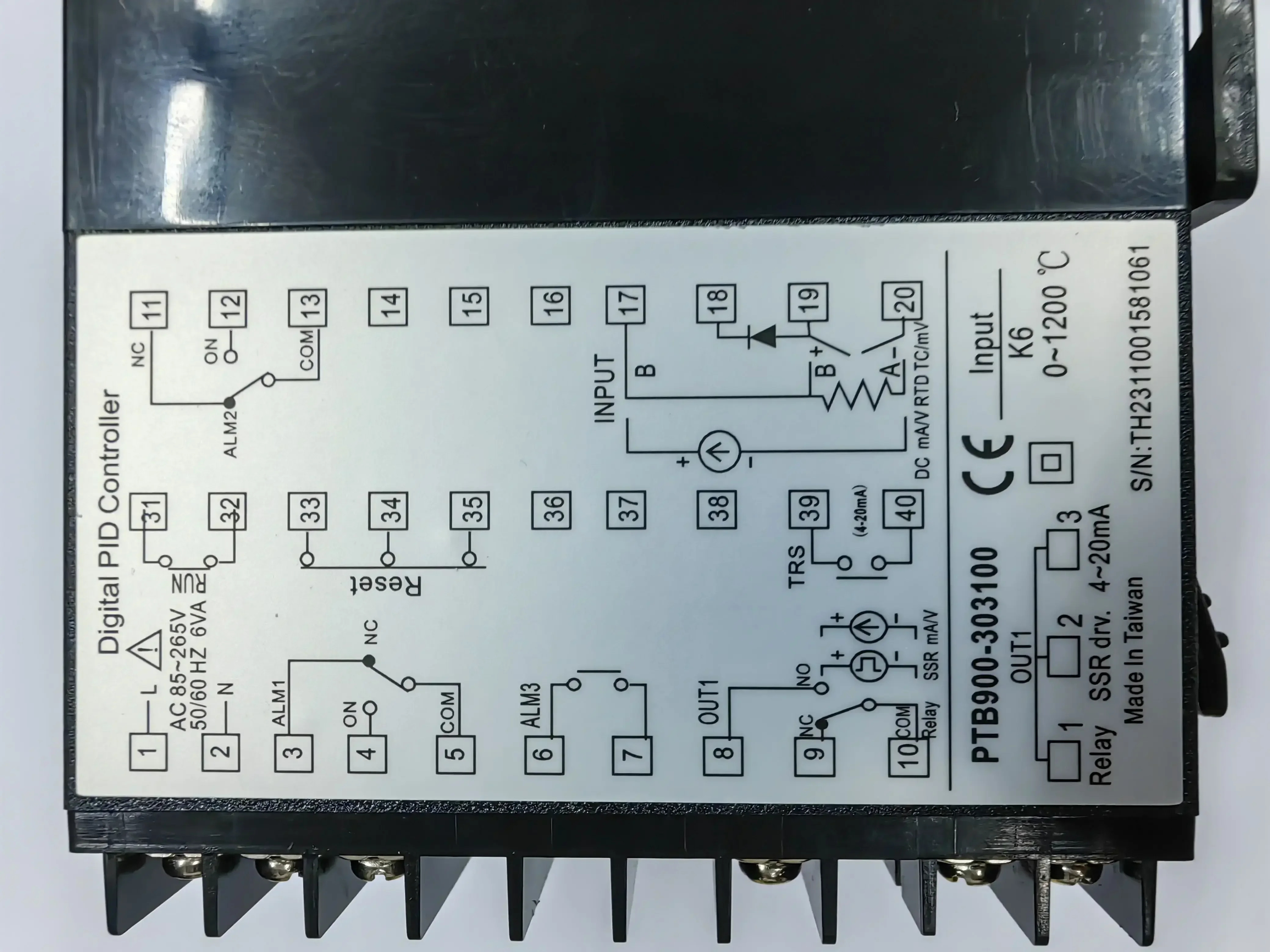 TBC TB900 TB-900 PTB900-303000 PTB900-303100 PTB900-30310B