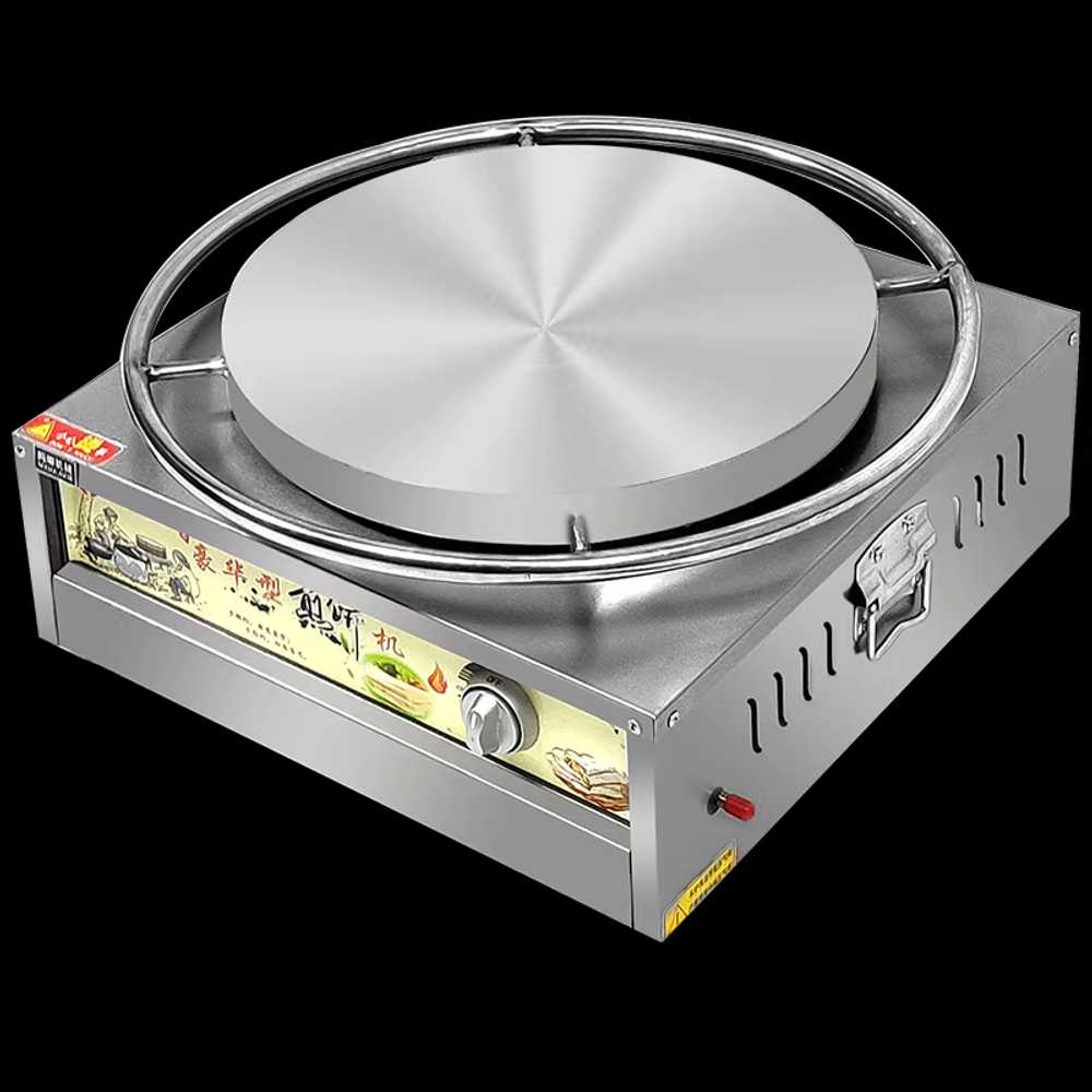 크레페 기계 회전식 팬케이크 전기 간식 제조 머신 3000W 이미지 6
