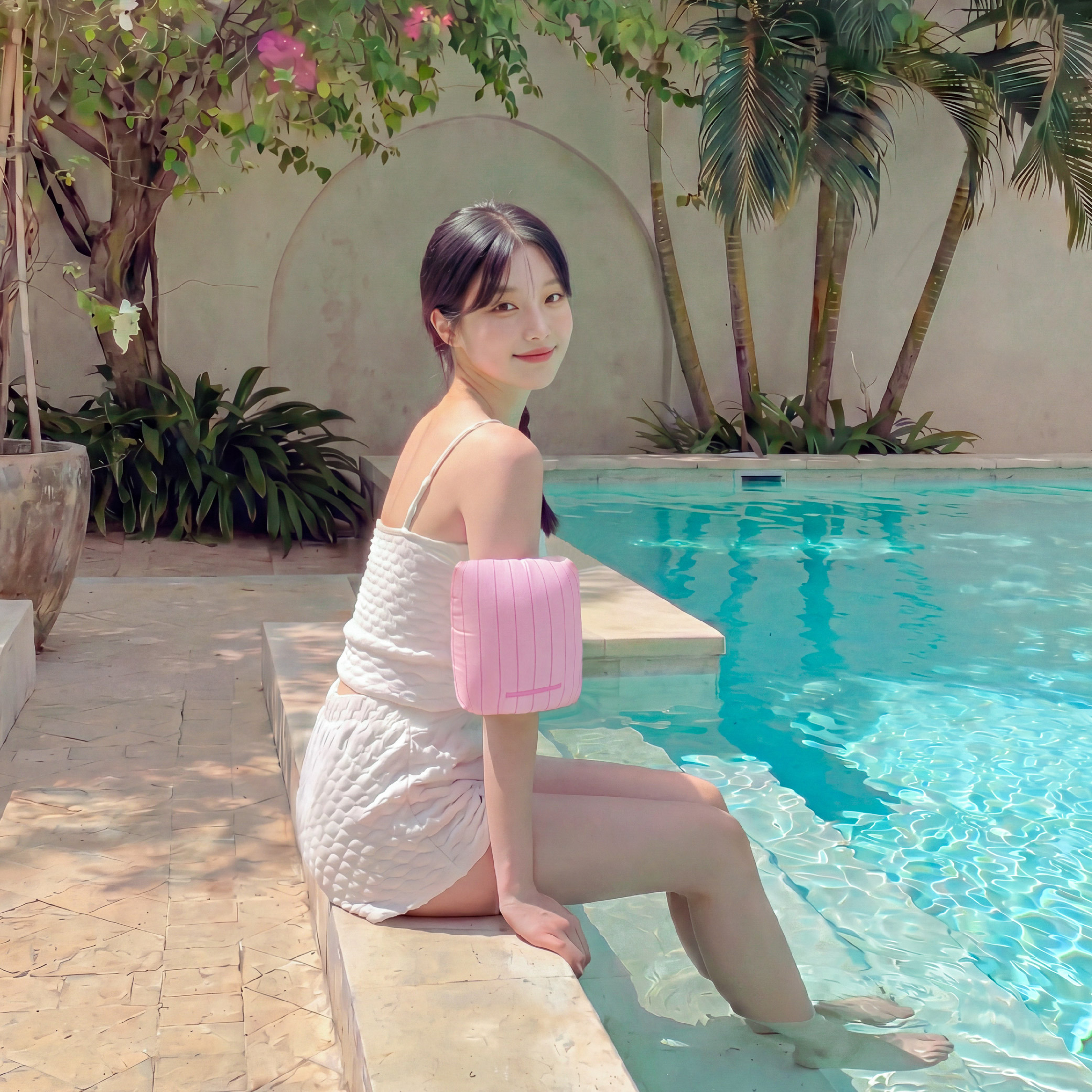 썸머차일드 롤업 암튜브 팔튜브 암링 성인 어린이 공용 해먹 누들 물놀이 이미지 8