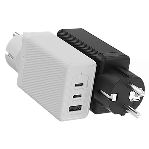 USB PD 100W PPS GaN 접지 멀티 초고속 충전기 GS610 휴대와 공간 활용 고민에 알맞은 디자인과 기능