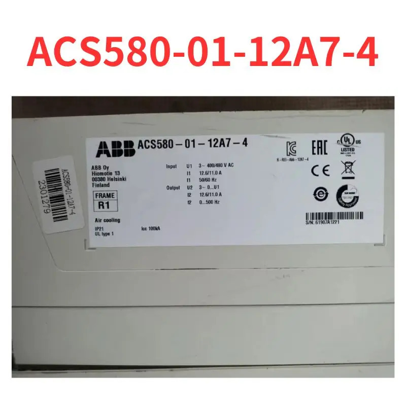 ACS580-01-12A7-4 주파수 변환기 리퍼 완료 신