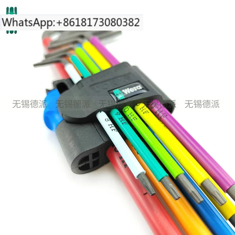 독일 Wera 967/9 TX XL 다색 HF L자형 렌치 05024470001