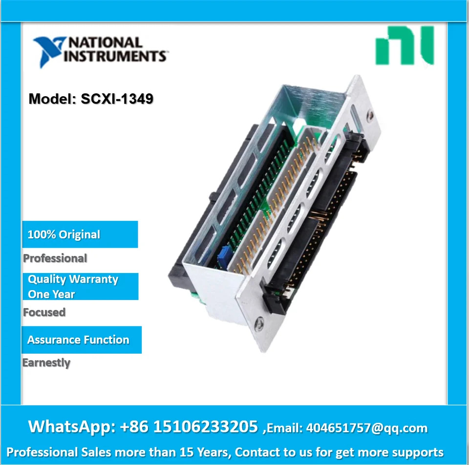 NI SCIX-1349 커넥터