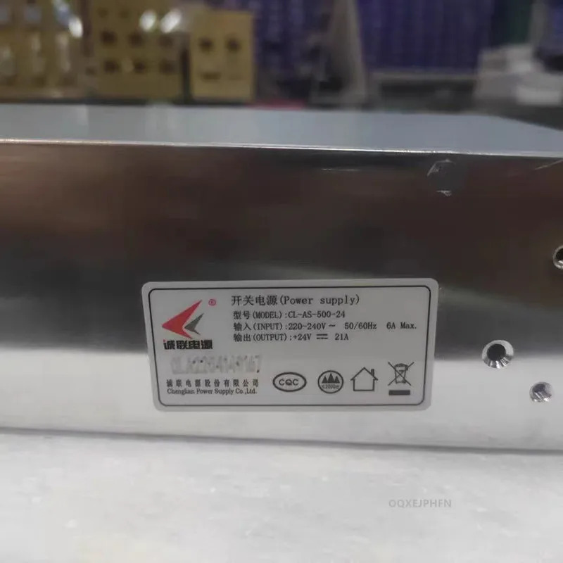 오리지널 전원공급장치 CHENGLIAN 24V 21A 500W CL-AS-500-24 신