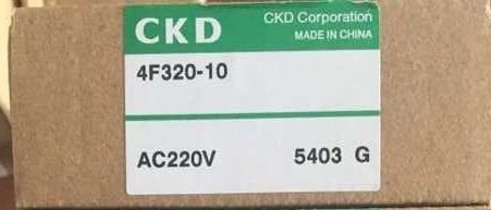 오리지널 솔레노이드 밸브 4F320-10-AC220V DC24V AC110V 신