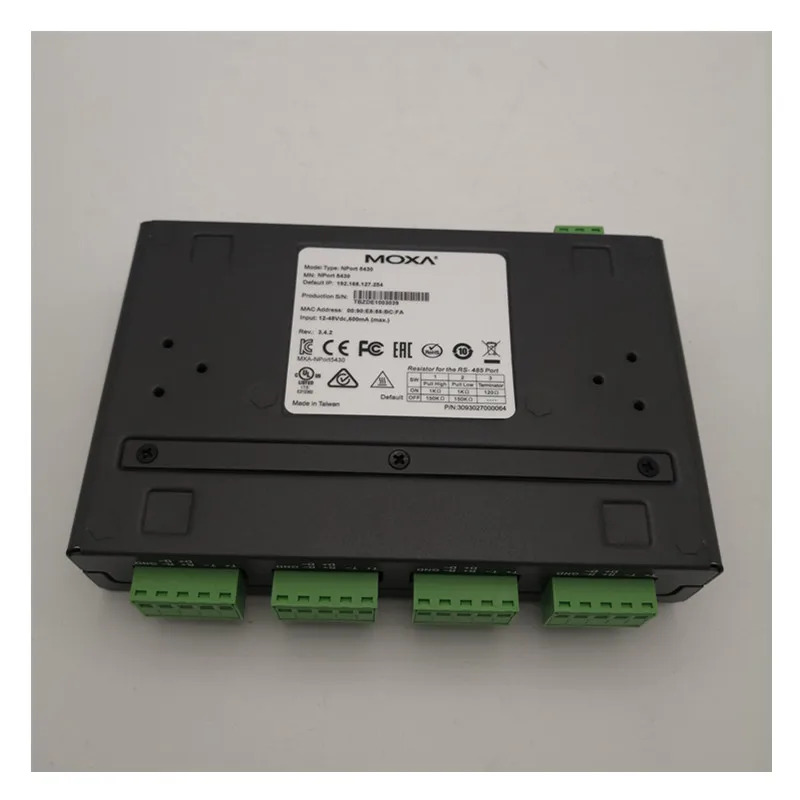 MOXA NPort 5430 4 포트 RS-422/485 직렬 장치 서버
