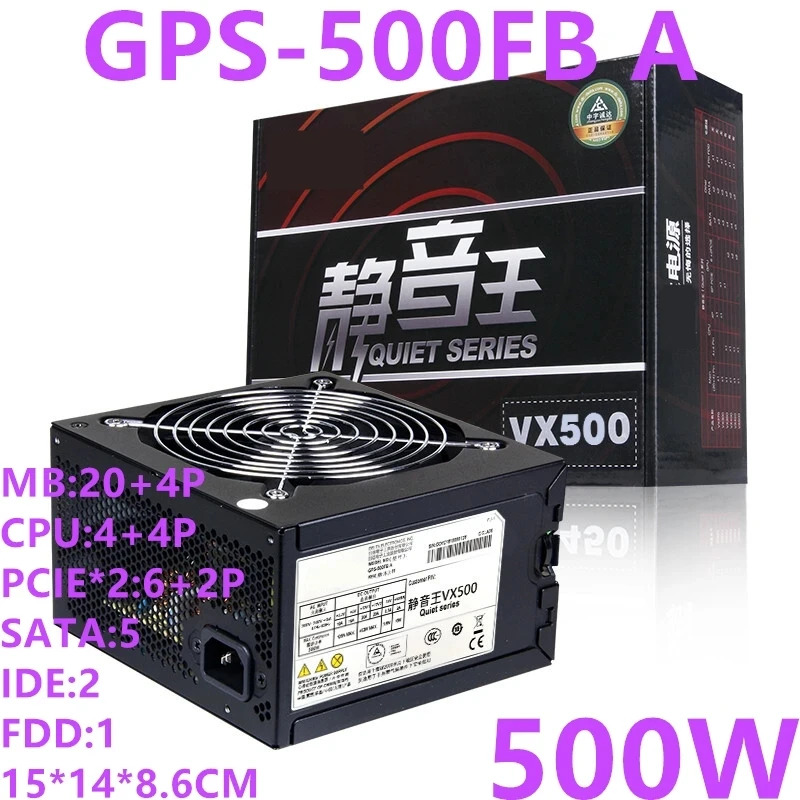 델타 850W GPS-850HB D 1500W DPS-1500FB C 500W VX500 GPS-500FB A새 원본 전원공급장치