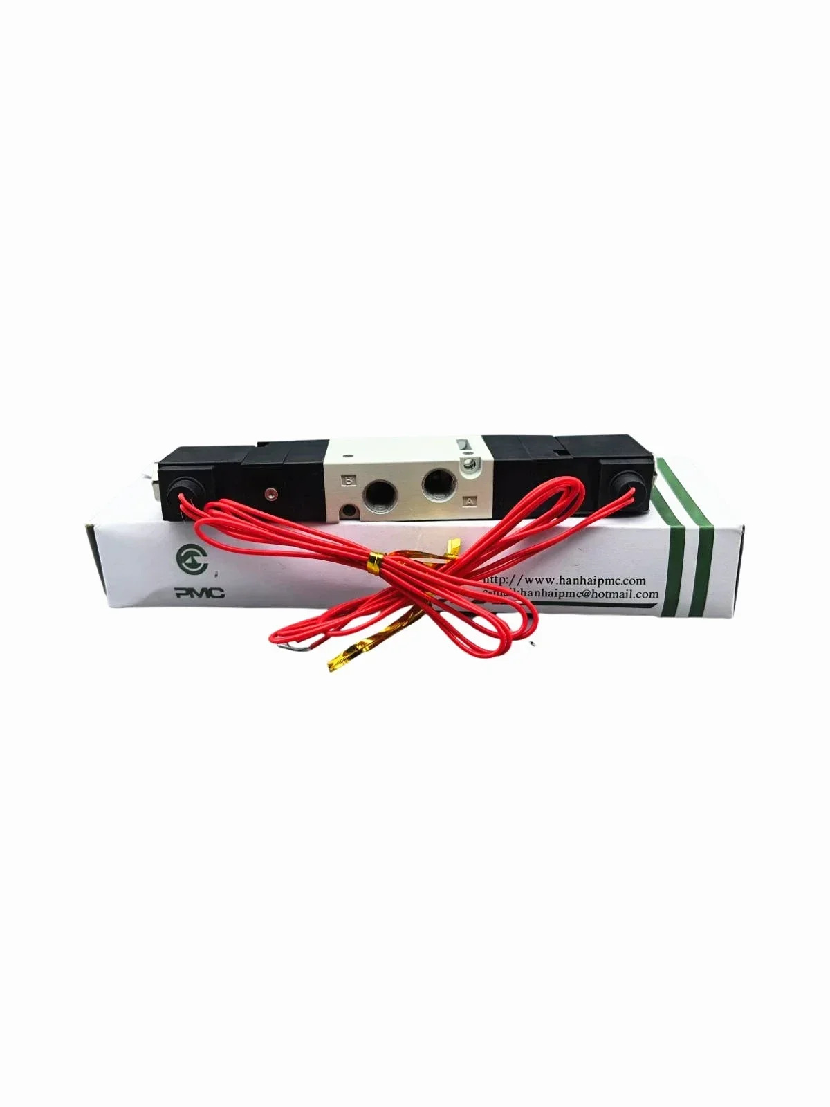 오리지널 PS180D/D 솔레노이드 밸브 DC24V 제어 2위치 5방향 AC220V 듀얼 컨트롤 다이 캐스팅