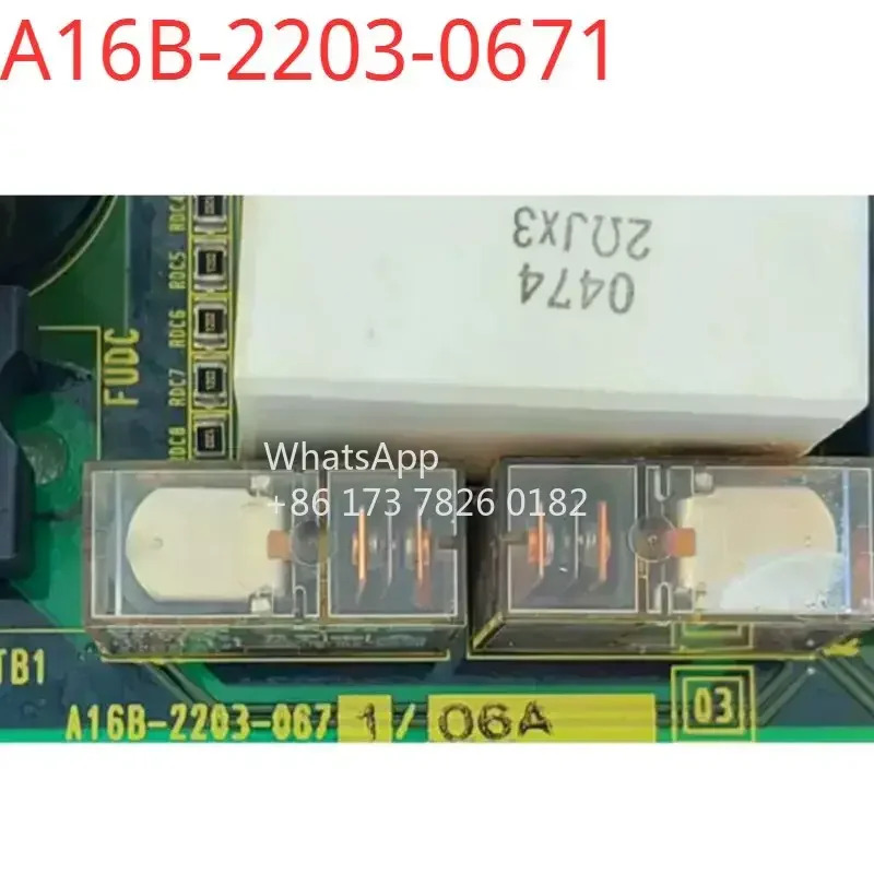 A16B-2203-0671 드라이브 백플레포장 리퍼 OK