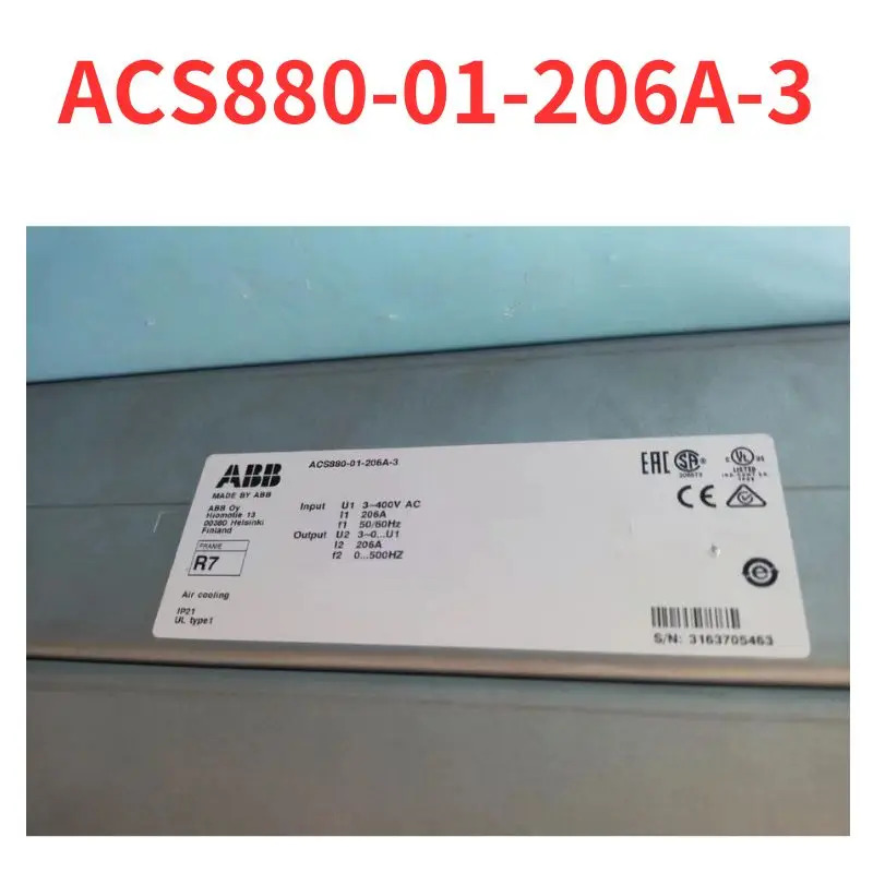 ACS880-01-206A-3 주파수 변환기 리퍼 완료 신