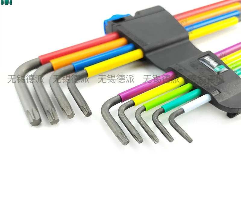 독일 Wera 967/9 TX XL 다색 HF L자형 렌치 05024470001