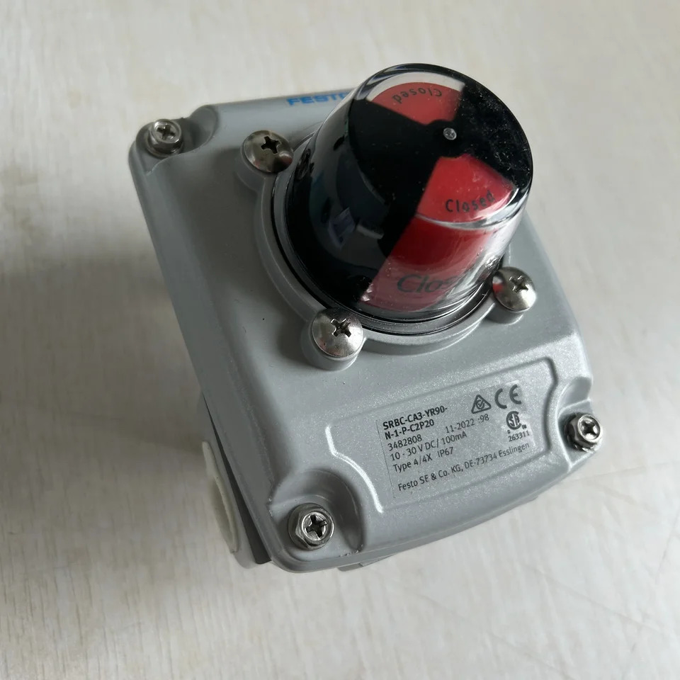 FESTO 자동 컨트롤러 액세서리 SRBC-CA3-YR90-N-1-P-C2P20 신