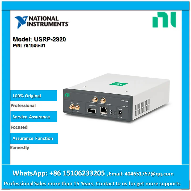 NI USRP-2920 소프트웨어 정라디오 781906-01