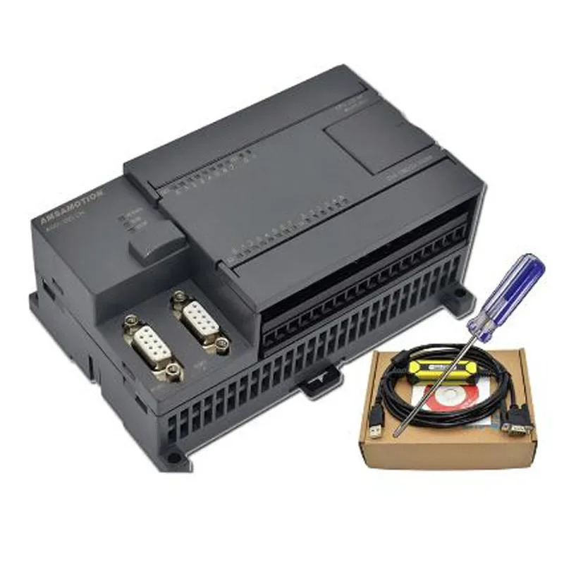 PPI 케이블 PLC S7-200CN CPU224XP 14I 10O 2AI 1AO AC DC 릴레이 출력 6ES7 214-2BD23-0XB8 AC220V
