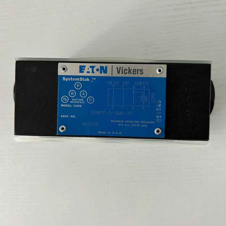 DGM호환PC-5-ABK-30 유압 단방향 밸브 DN10 압력 315bar 4570 psi