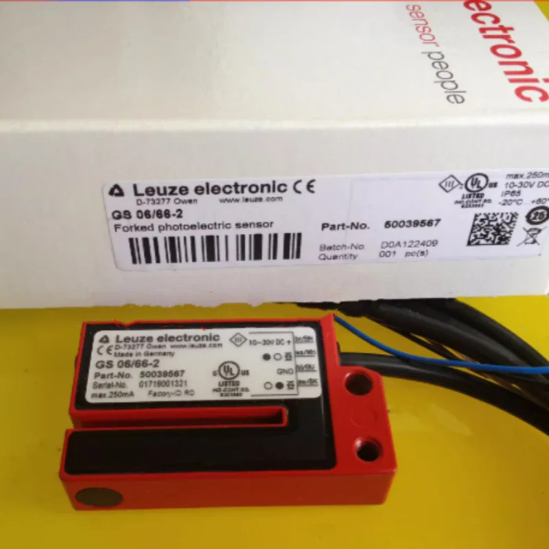 LEUZE/LAUZE 50039567 GS 06/66-2 슬롯형 광전센서
