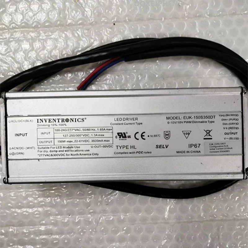 INVENTRONICS 22-61V 150W EUK-150S350DT거미사오리지널 전원공급장치