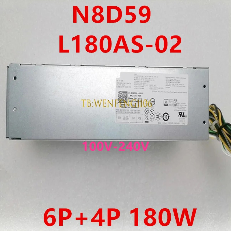 DELL 3040 5040 7040 3650 3670 6Pin 180W N8D59 0N8D59 L180AS-02 PA-2181-1DF 새 전원공급장치