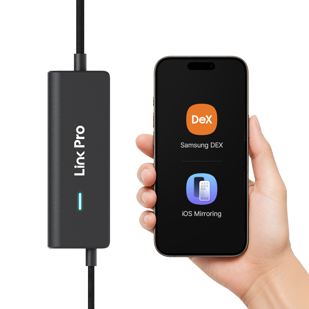네이버 CARPLE 카플 링크프로 무선 애플 카플레이 갤럭시 DeX 미러링 동글