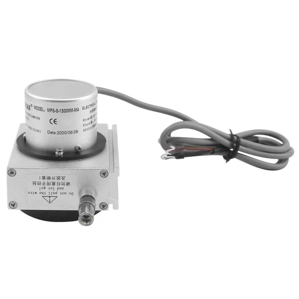 MIRAN MPS-S-1300mm-mA 로프 와이어 위치 센서 전류 출력 측정 변위 4-20mA
