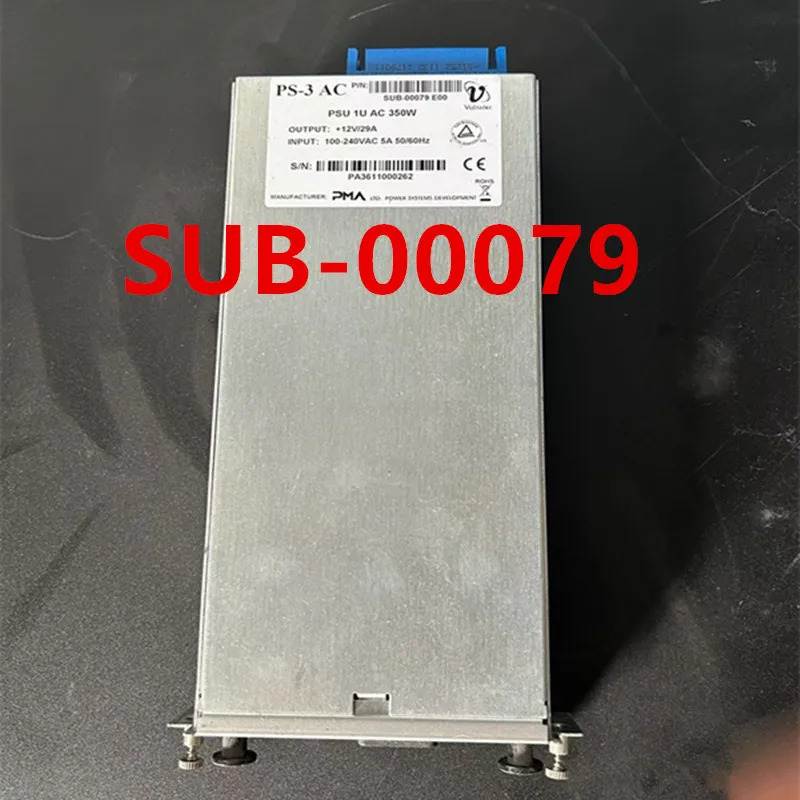 PMA PS-3 SUB-00079 PS-1U PSU 1U AC 350W 12V29A전원공급장치 리퍼 새 처럼 작동