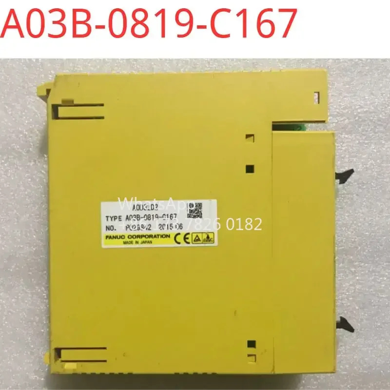 A03B-0819-C167 리퍼 완료 ok I/O 보드 상태