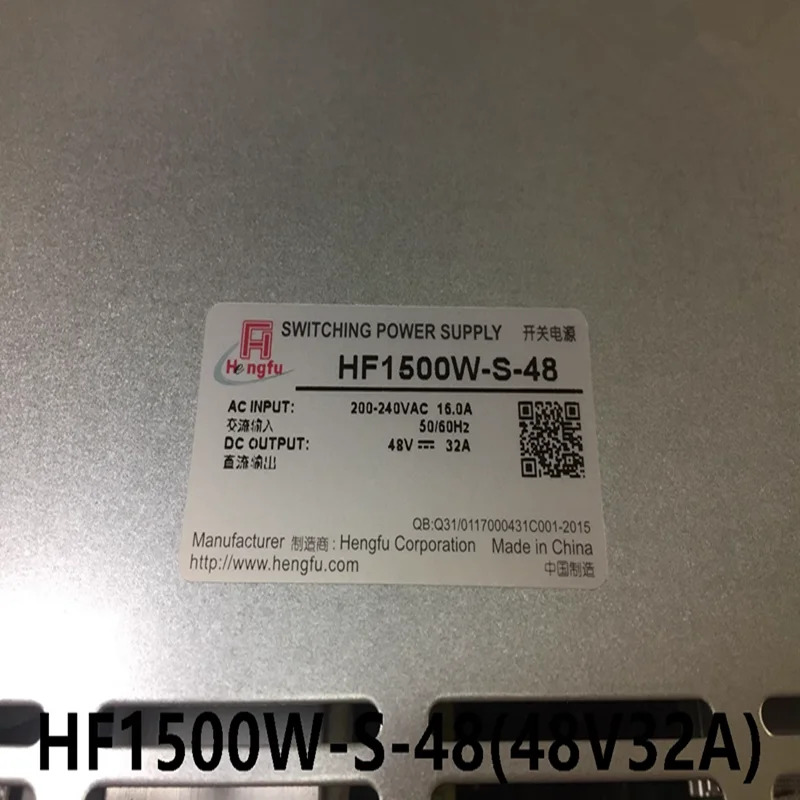 HENGFU 48V32A 1500W HF1500W-S-48새 원본 전원공급장치