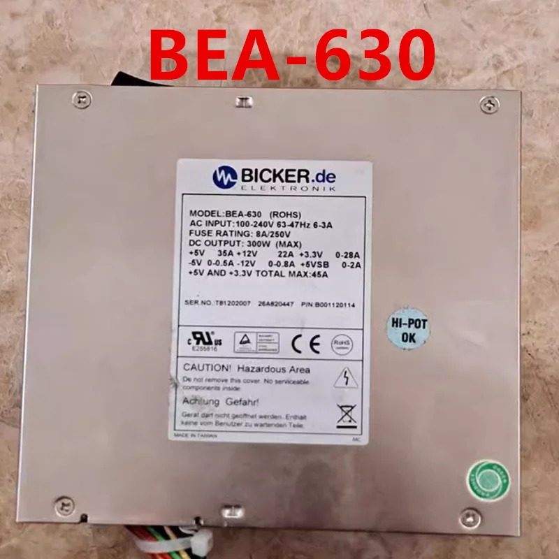 BICKER.de 300W BEA-630거새 원본 전원공급장치가 새 처럼 작동함